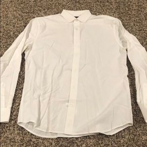 Armani exchange size small button down